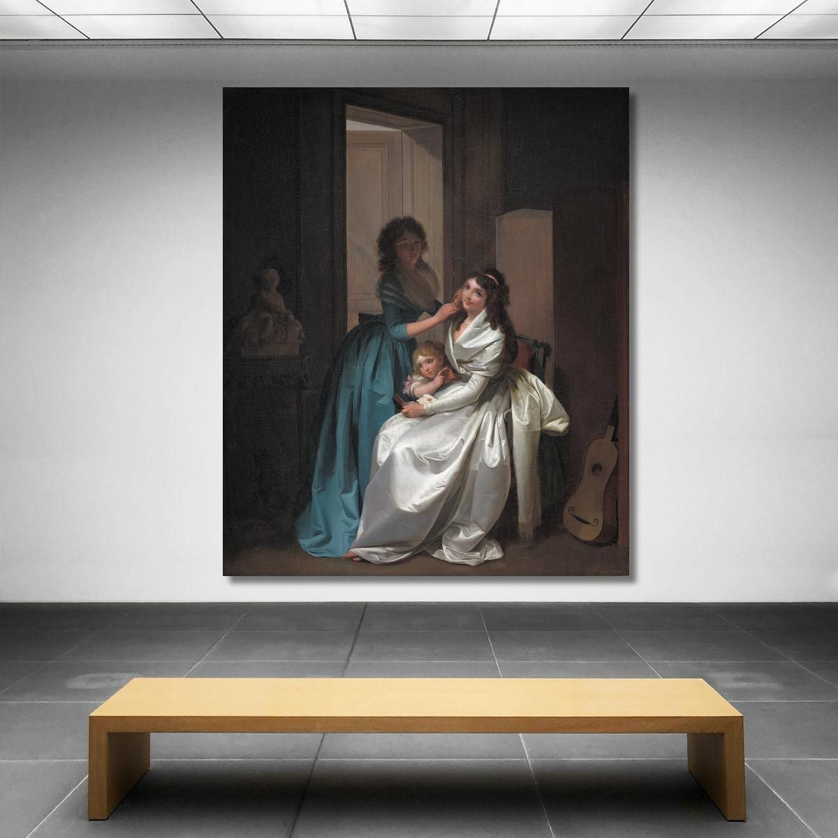 Il Regalo Louis Léopold Boilly llb61 quadro stampa su tela
