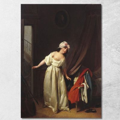 Il Dolce Risveglio Louis Léopold Boilly llb64 quadro stampa su tela