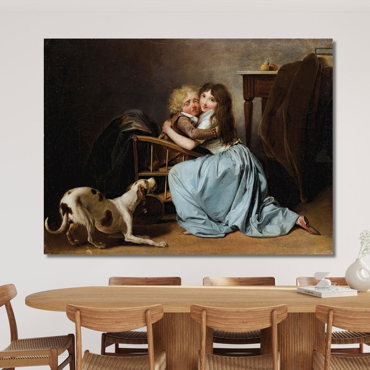 La Paura Infondata Louis Léopold Boilly llb65 quadro stampa su tela