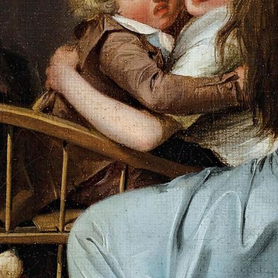 La Paura Infondata Louis Léopold Boilly llb65 quadro stampa su tela