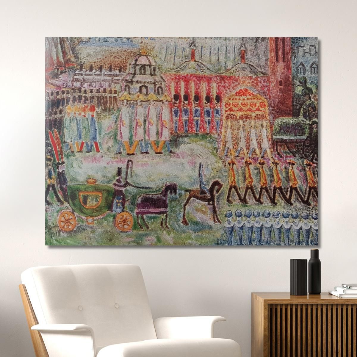 Paysage Urbain Nils Dardel ndr42 tableau impression sur toile 