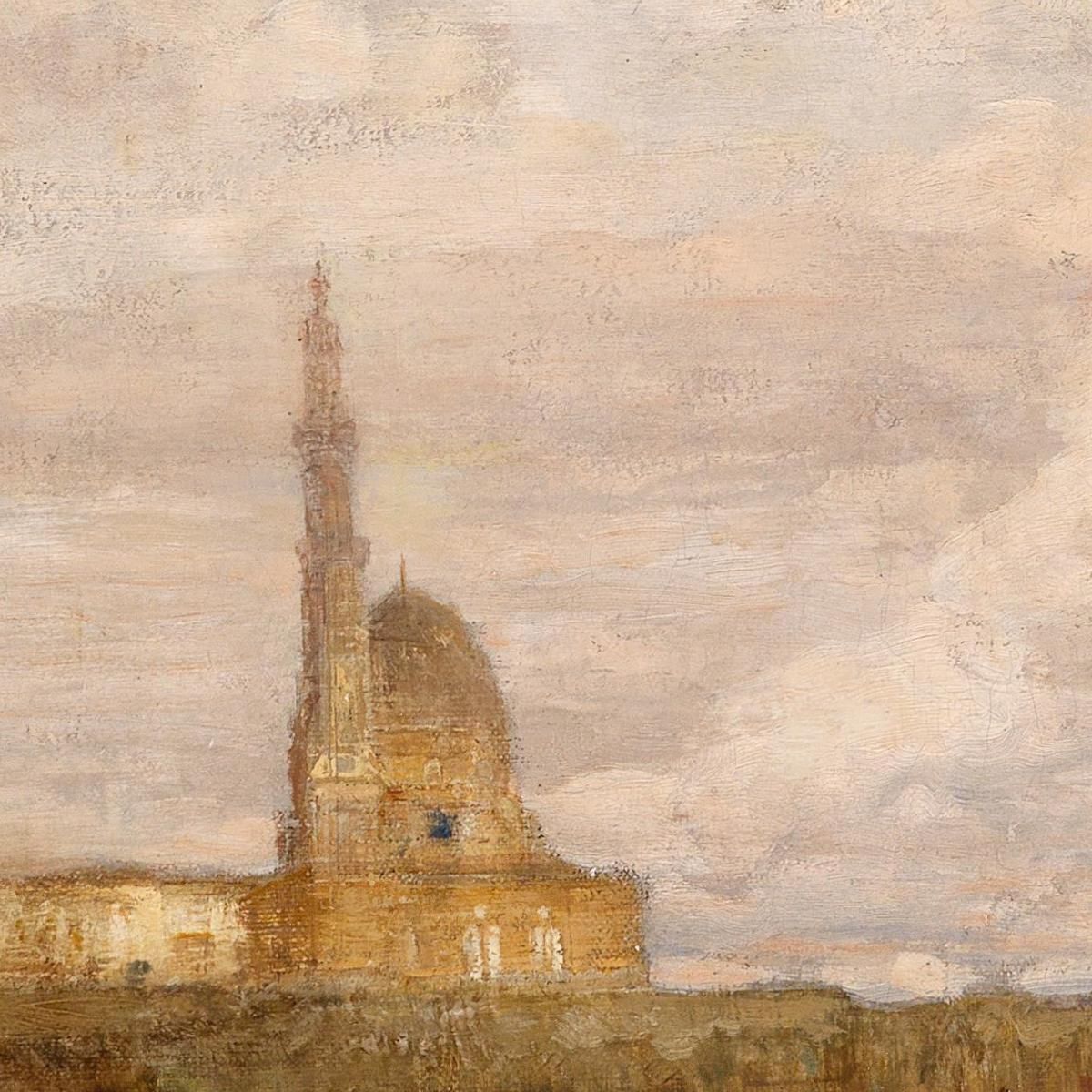 Palazzo Egizio – Esposizione Universale 1873 Vienna Tina Blau tbl68 quadro stampa su tela