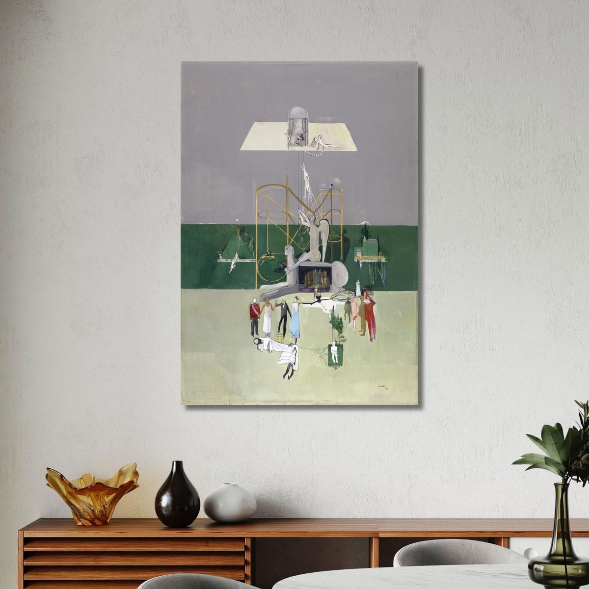 Vita Walter Kurt Wiemken wkw12 quadro stampa su tela