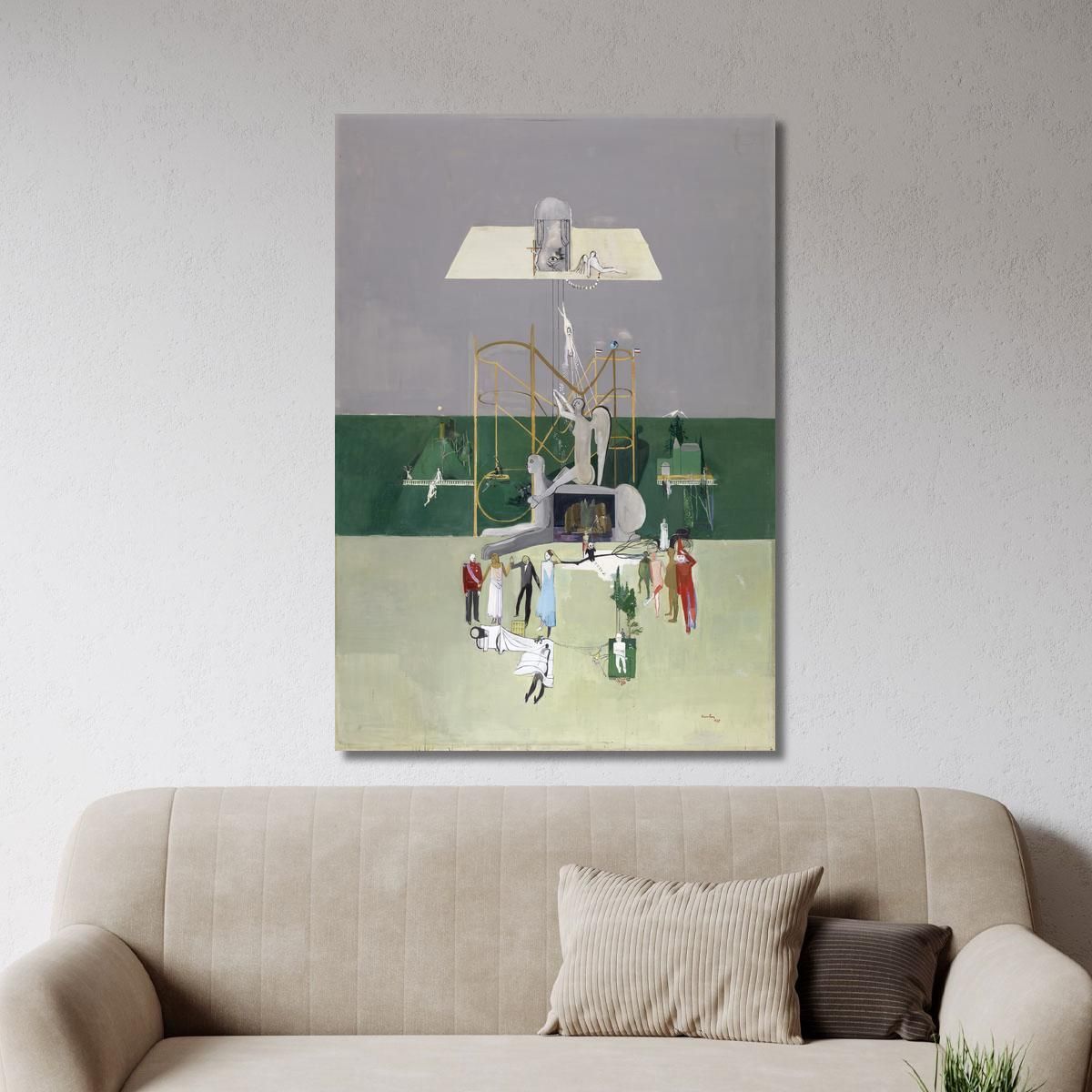 Vita Walter Kurt Wiemken wkw12 quadro stampa su tela