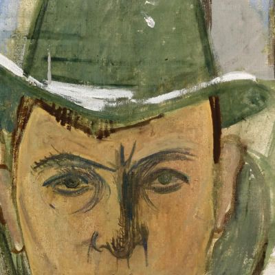 Autoritratto Walter Kurt Wiemken wkw16 quadro stampa su tela