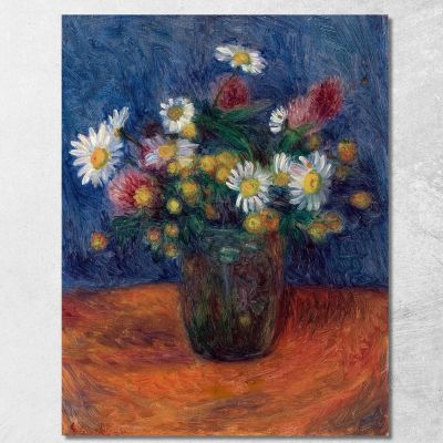 Fiori William James Glackens wjg16 quadro stampa su tela