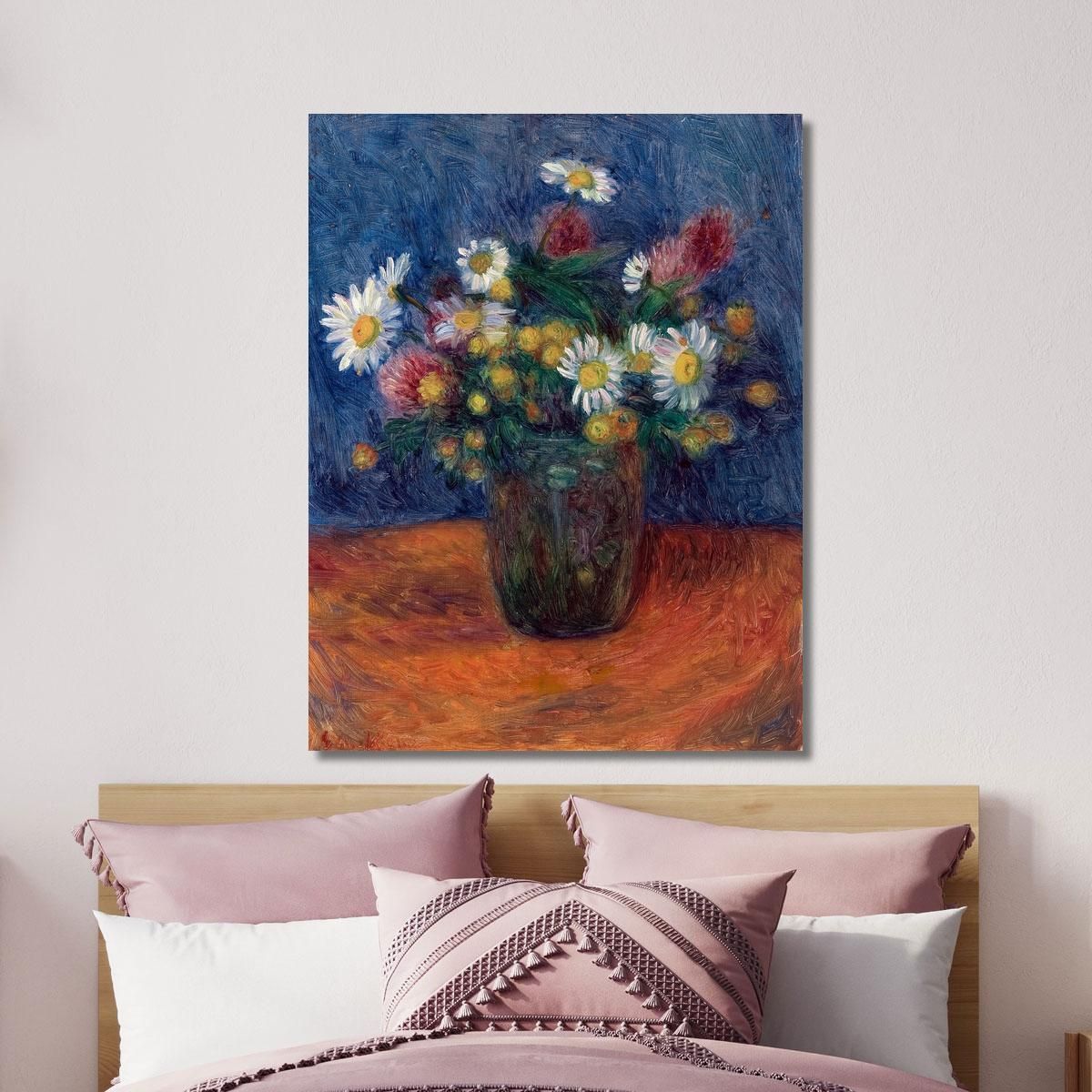 Fiori William James Glackens wjg16 quadro stampa su tela