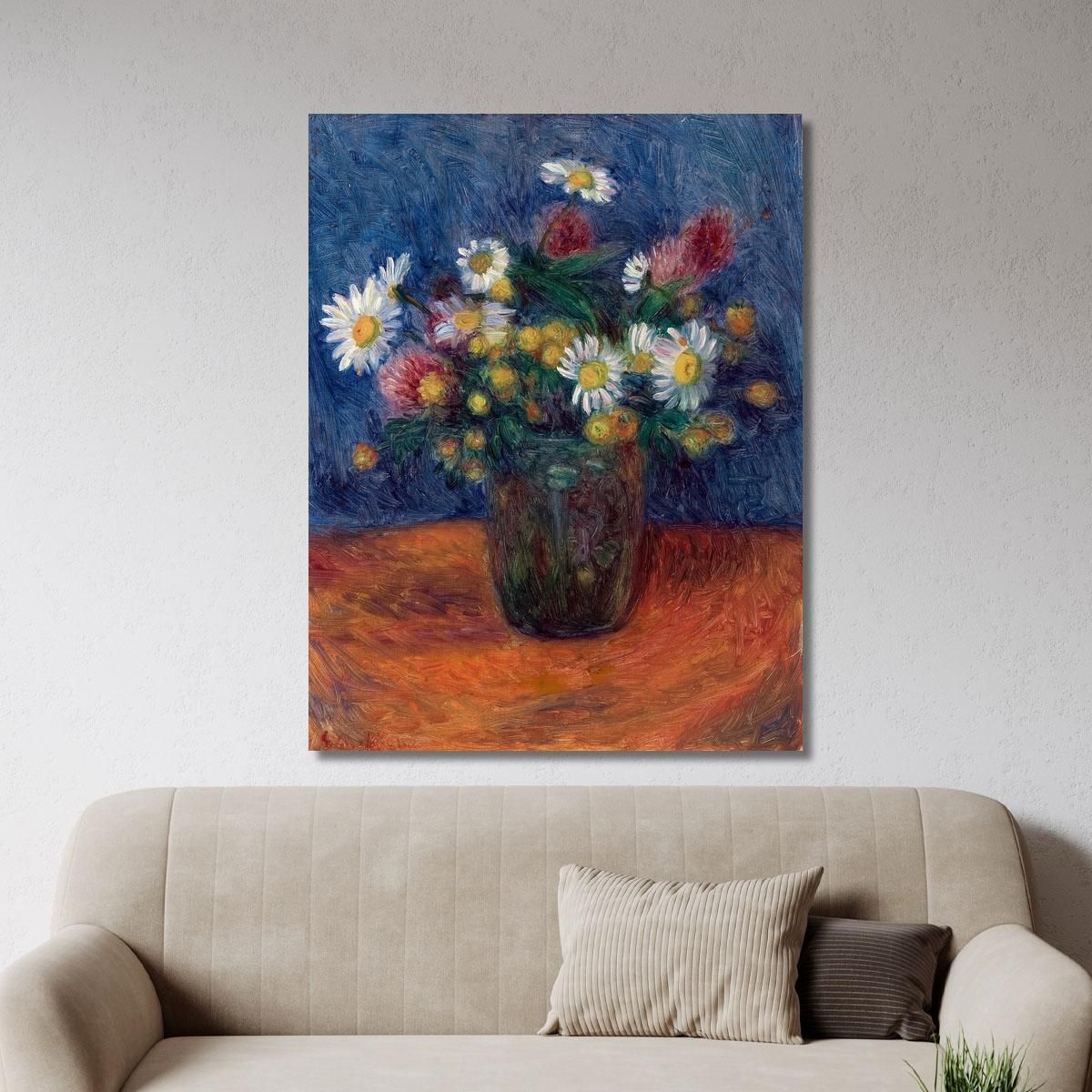 Fiori William James Glackens wjg16 quadro stampa su tela