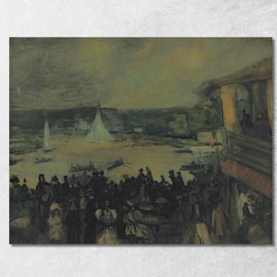 Barche A Vela – Parigi William James Glackens wjg39 quadro stampa su tela