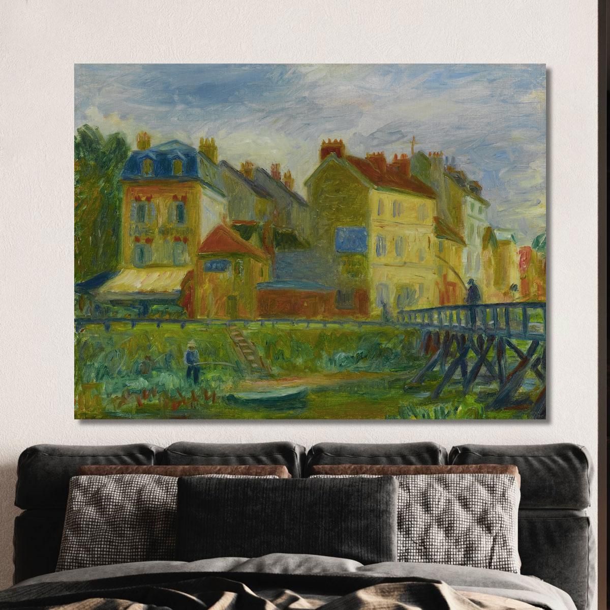 Samois-Sur-Seine William James Glackens wjg40 quadro stampa su tela
