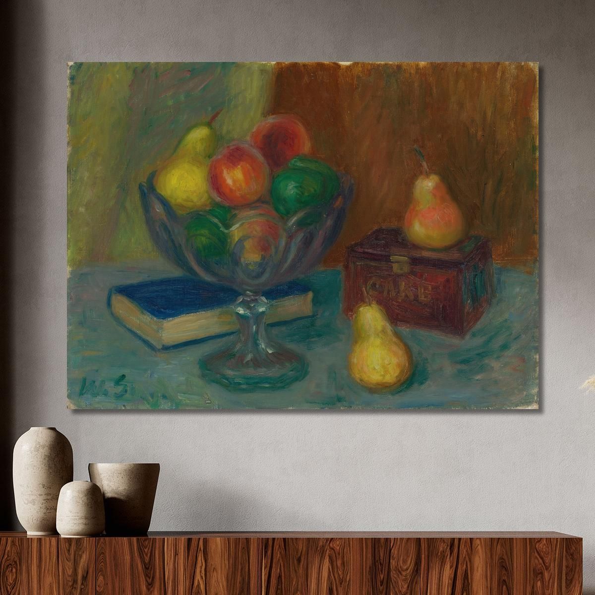 Natura Morta Con Scatola Giapponese William James Glackens wjg46 quadro stampa su tela