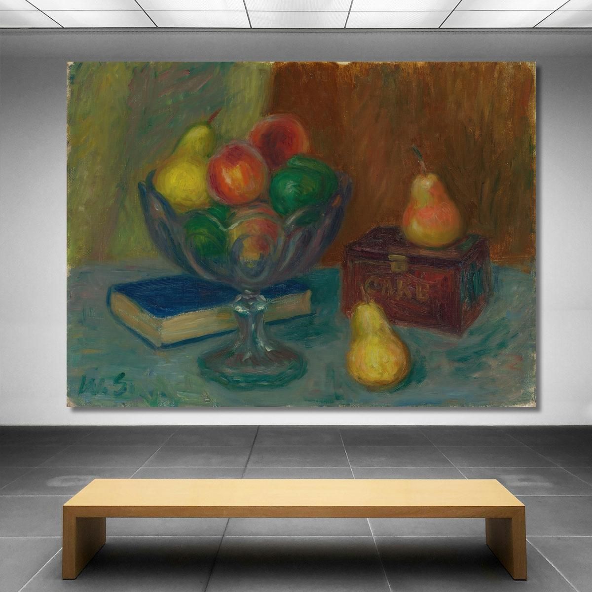 Natura Morta Con Scatola Giapponese William James Glackens wjg46 quadro stampa su tela