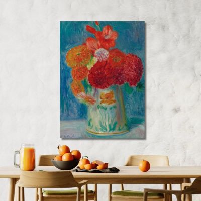 Natura Morta Con Gigli William James Glackens wjg47 quadro stampa su tela Natura Morta Con Gigli William James Glackens wjg47 quadro stampa su tela