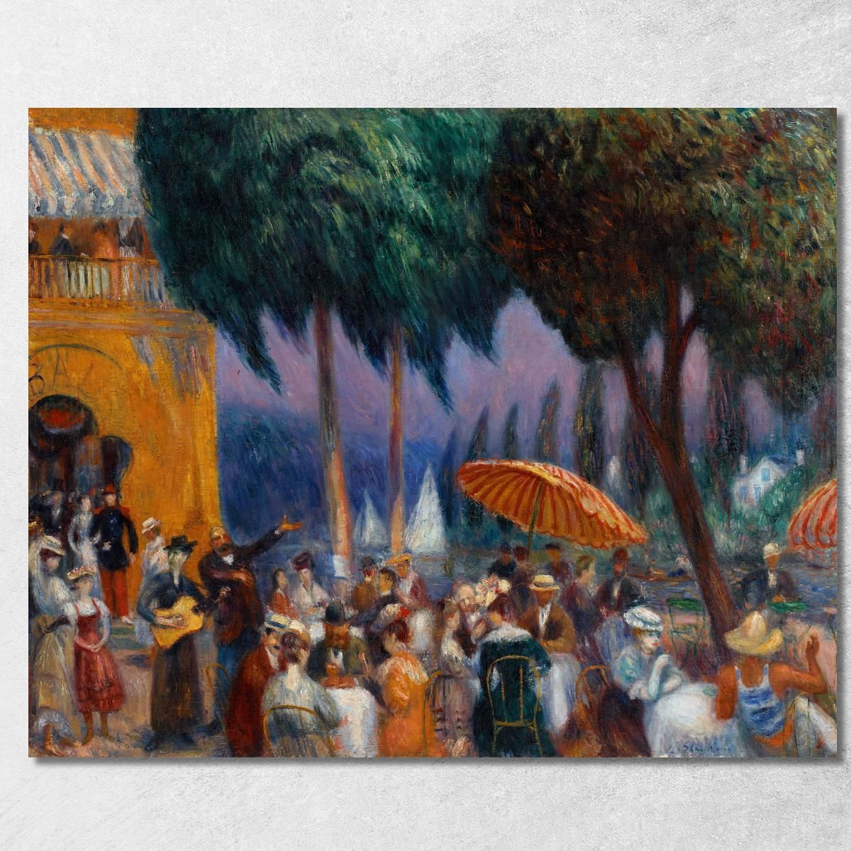 Domenica Sulla Marna William James Glackens wjg50 quadro stampa su tela Domenica Sulla Marna William James Glackens wjg50 quadro stampa su tela