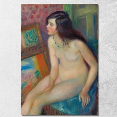 Medaglia D'Oro Del Tempio – Nudo William James Glackens wjg51 quadro stampa su tela