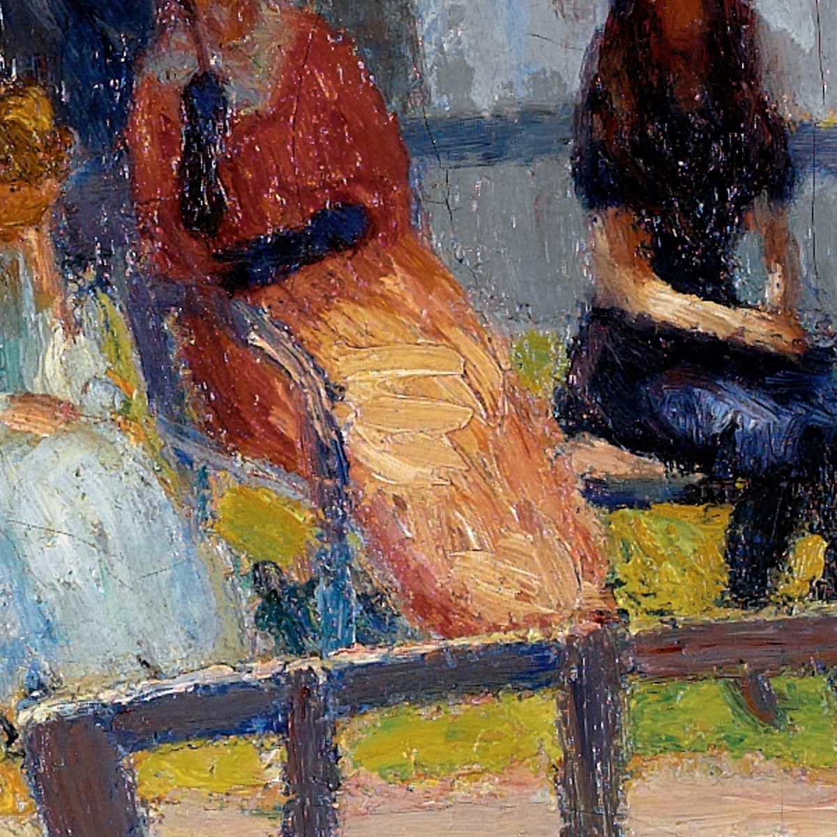 L'Ora Del Bagno A Chester Nuova Scozia William James Glackens wjg54 quadro stampa su tela