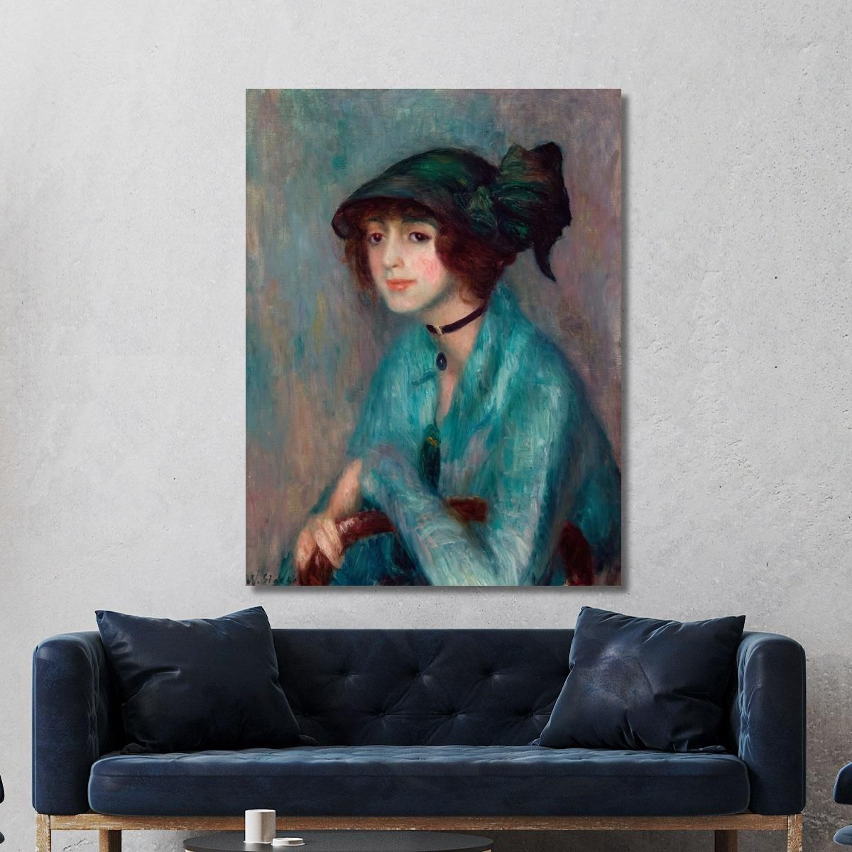 La Bruna William James Glackens wjg55 quadro stampa su tela