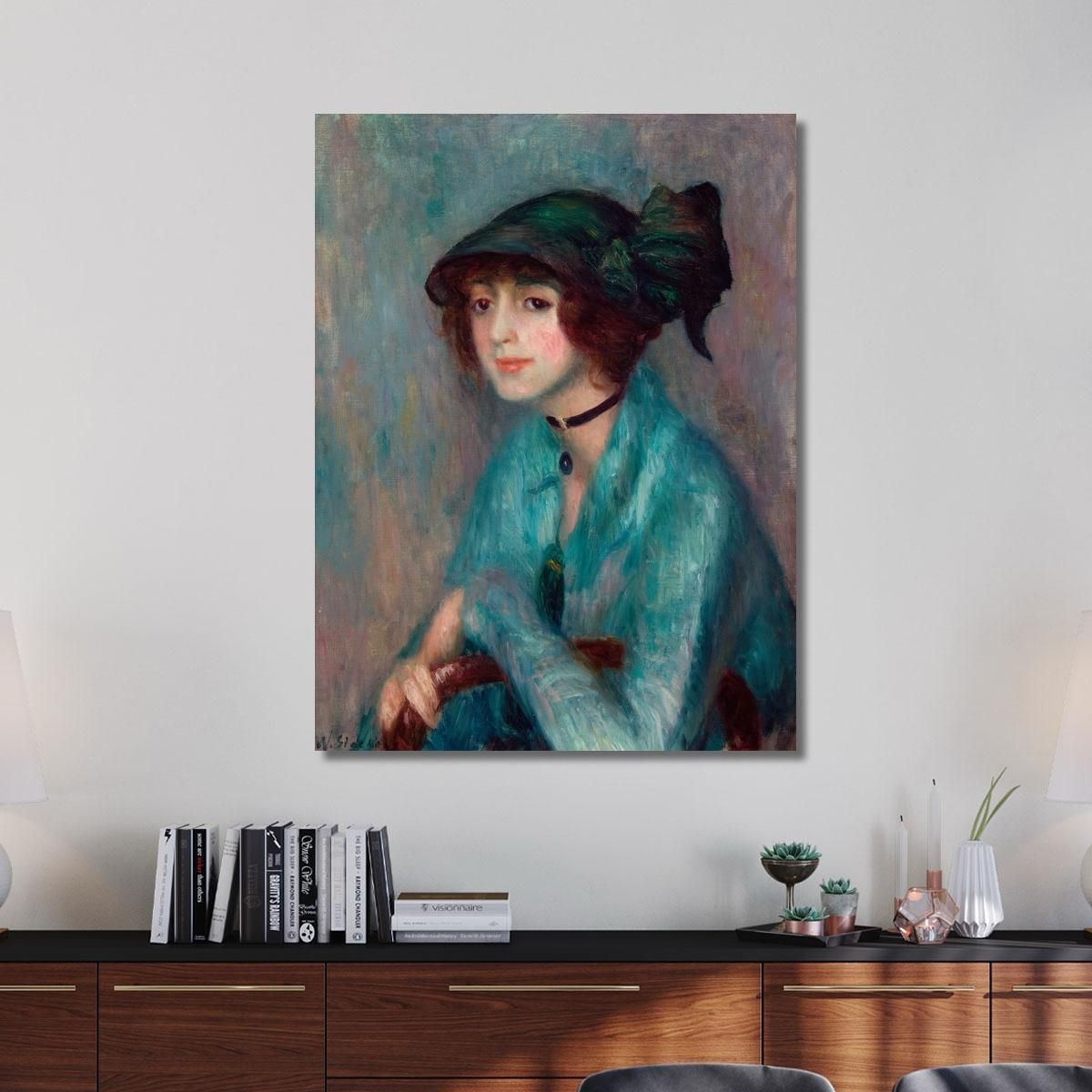 La Bruna William James Glackens wjg55 quadro stampa su tela