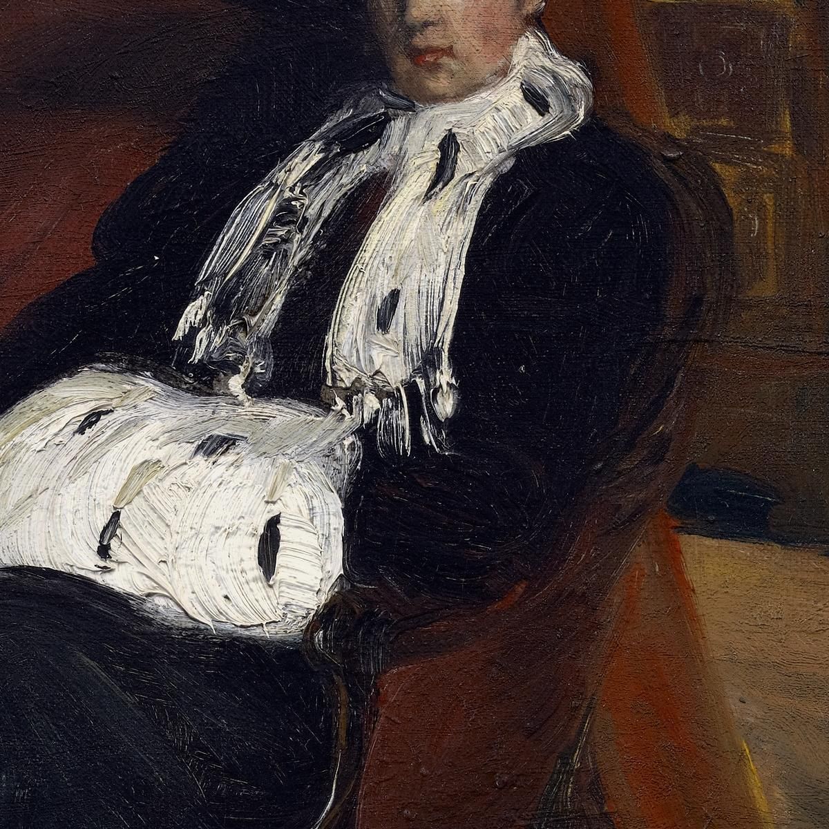 Il Manicotto Di Ermellino William James Glackens wjg57 quadro stampa su tela