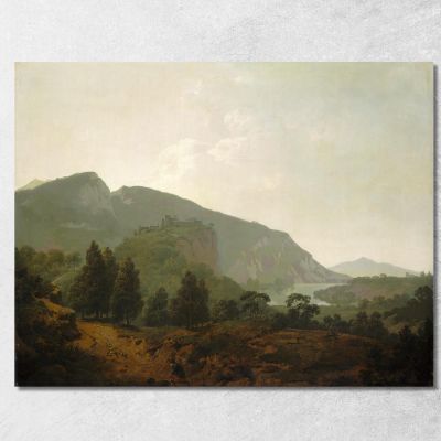 Paesaggio Italiano Joseph Wright of Derby jwd21 quadro stampa su tela