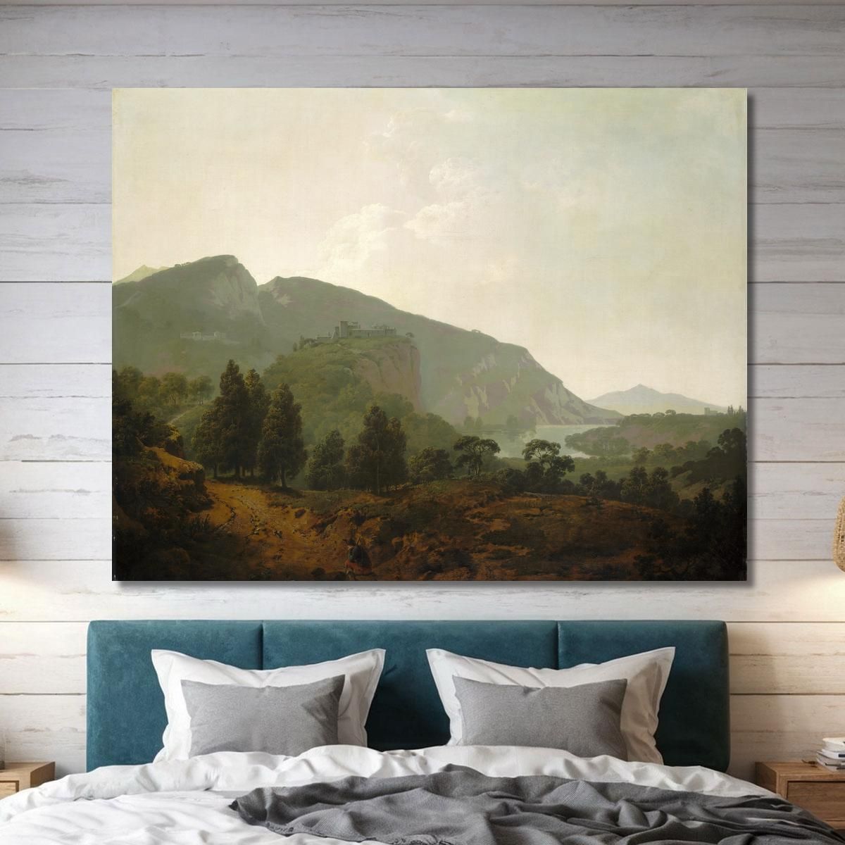 Paesaggio Italiano Joseph Wright of Derby jwd21 quadro stampa su tela