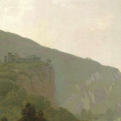 Paesaggio Italiano Joseph Wright of Derby jwd21 quadro stampa su tela