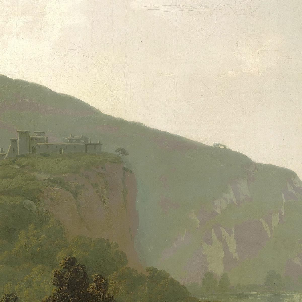 Paesaggio Italiano Joseph Wright of Derby jwd21 quadro stampa su tela