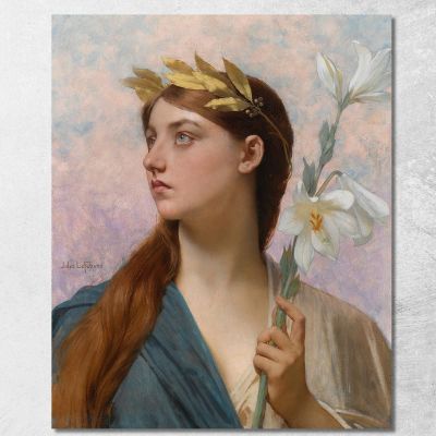 Un'Allegoria Della Vittoria Jules Joseph Lefebvre jle1 quadro stampa su tela