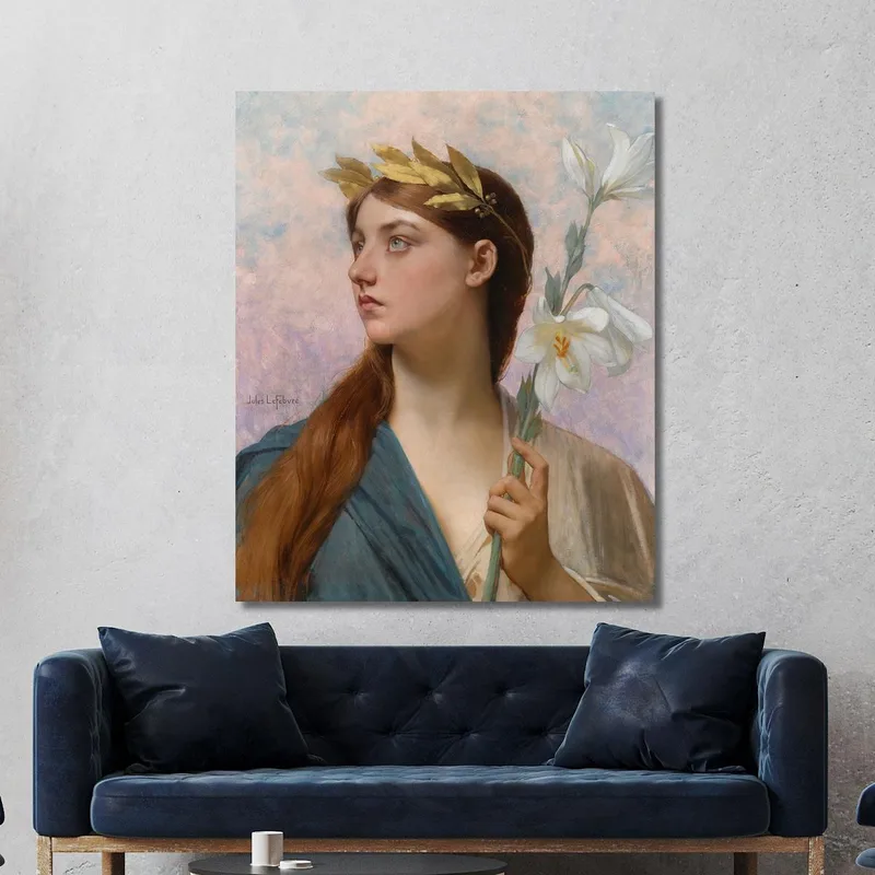 An Allegory Of Victory Jules Joseph Lefebvre canvas print