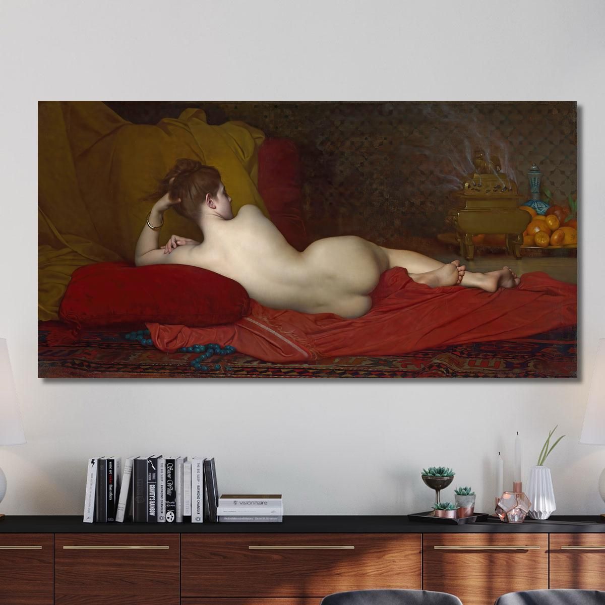 Odalisca 2 Jules Joseph Lefebvre jle13 quadro stampa su tela