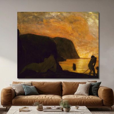 Ein Größerer Morgen​ Arthur Bowen Davies, abd1 drucken auf leinwand