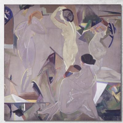 L’Aurora Arthur Bowen Davies abd56 quadro stampa su tela