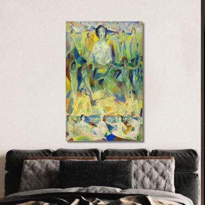 La Grande Mère​ Arthur Bowen Davies, abd59 tableau impression sur toile