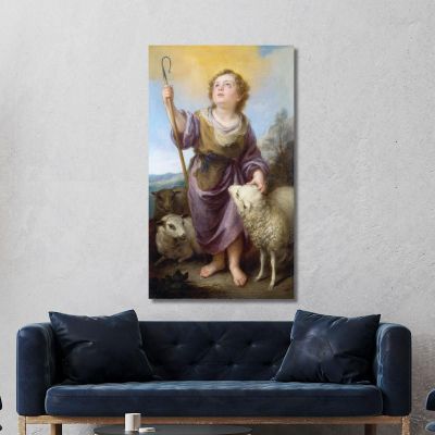 Le Bon Pasteur Bartolomé Estebán Murillo, bem33 tableau impression sur toile