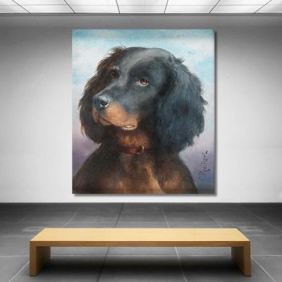 Una Mirada Inquisitiva Carl Reichert, crc9 cuadro en lienzo