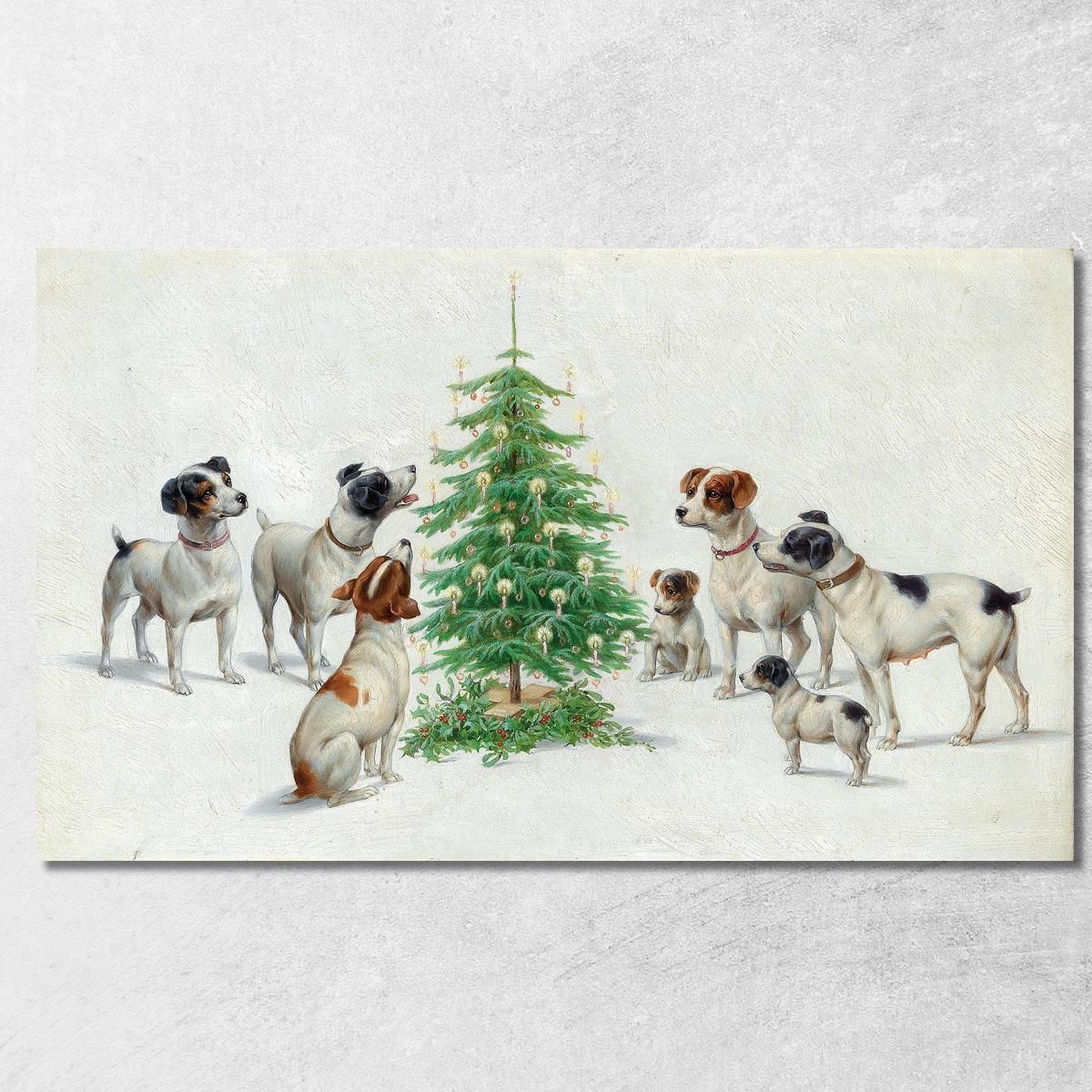 Natale Carl Reichert crc17 quadro stampa su tela Natale Carl Reichert crc17 quadro stampa su tela