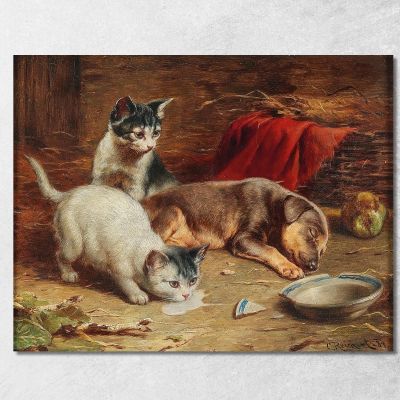 In Dispensa Carl Reichert crc33 quadro stampa su tela