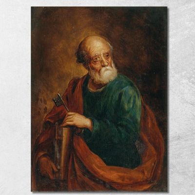 San Pietro (Dopo Palma Il Giovane) David Teniers The Younger dty72 quadro stampa su tela