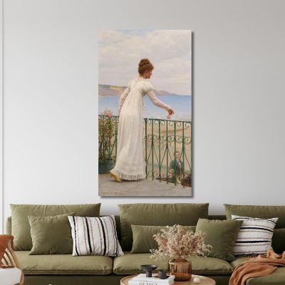 A Favour Edmund Blair Leighton, ebl1 canvas print