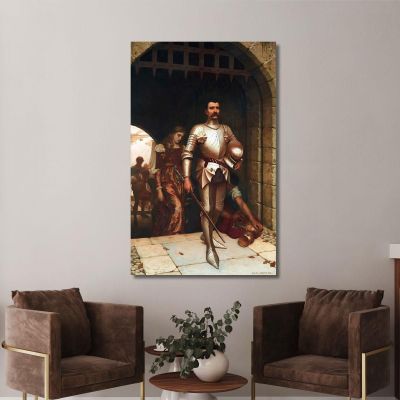 Conquest Edmund Blair Leighton, ebl7 canvas print