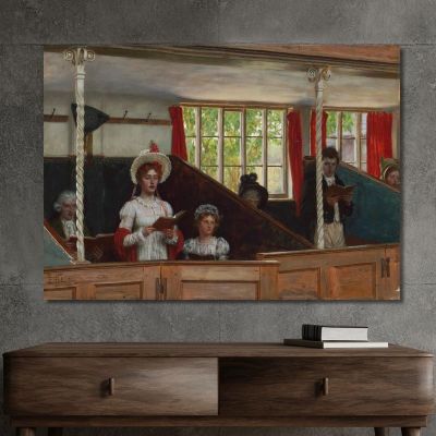 Devozione Edmund Blair Leighton ebl8 quadro stampa su tela Devozione Edmund Blair Leighton ebl8 quadro stampa su tela