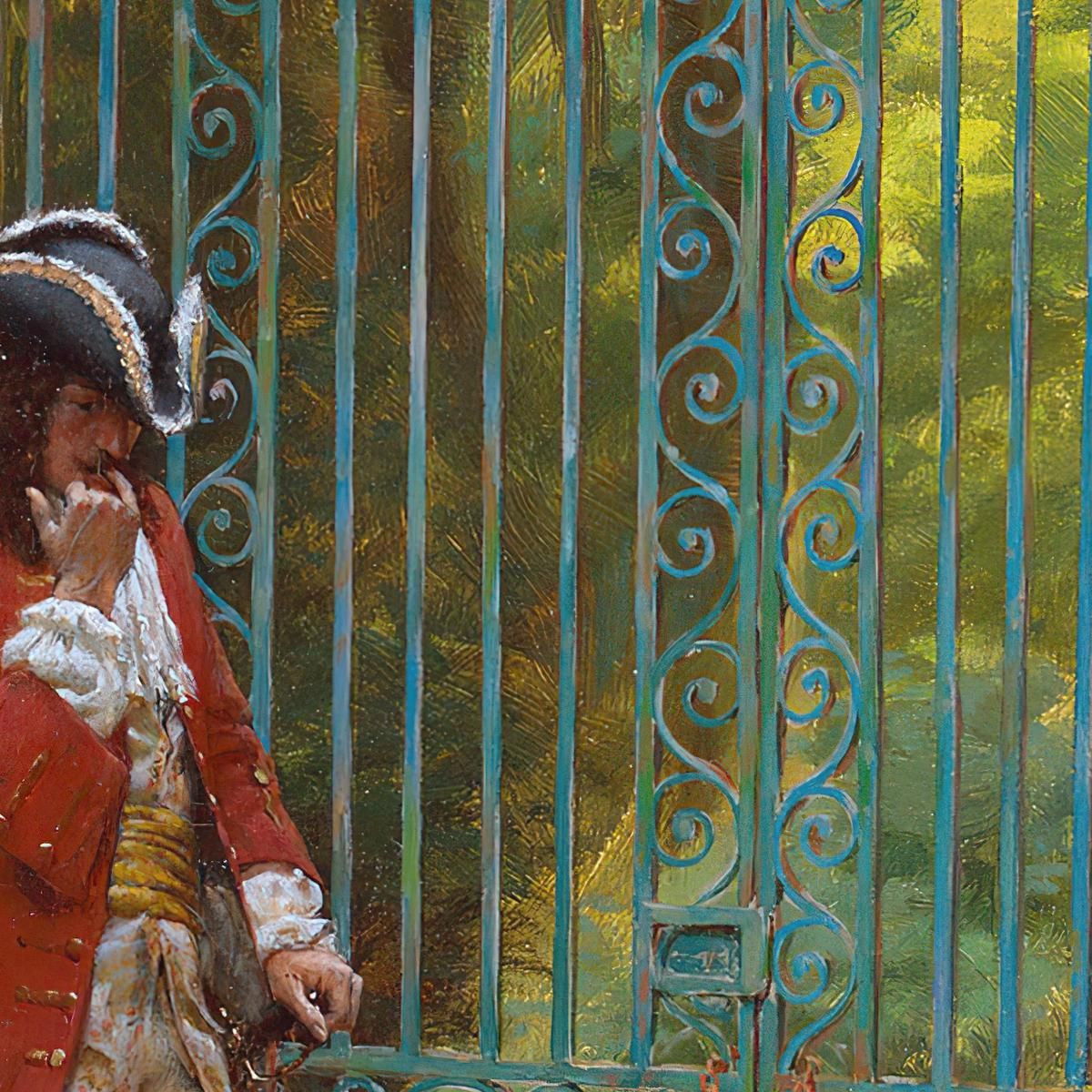 L'Ora Stabilita Edmund Blair Leighton ebl21 quadro stampa su tela