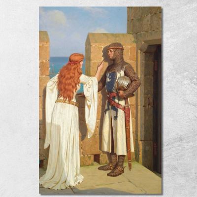 L'Ombra Edmund Blair Leighton ebl26 quadro stampa su tela