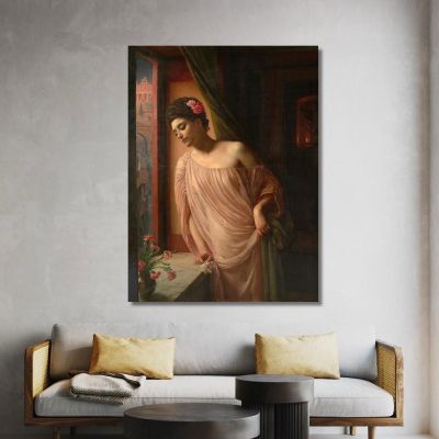 Asterie Edward John Poynter ejp4 quadro stampa su tela Asterie Edward John Poynter ejp4 quadro stampa su tela