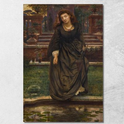 Attento Non Fidarti Di Lei Ti Sta Ingannando Edward John Poynter ejp6 quadro stampa su tela