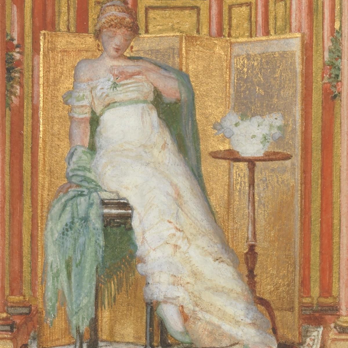 Rose Di Natale Edward John Poynter ejp9 quadro stampa su tela