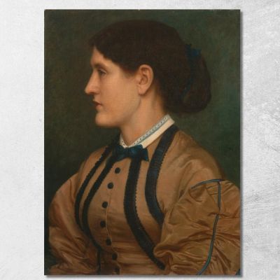 Eliza Eastlake Edward John Poynter ejp12 quadro stampa su tela