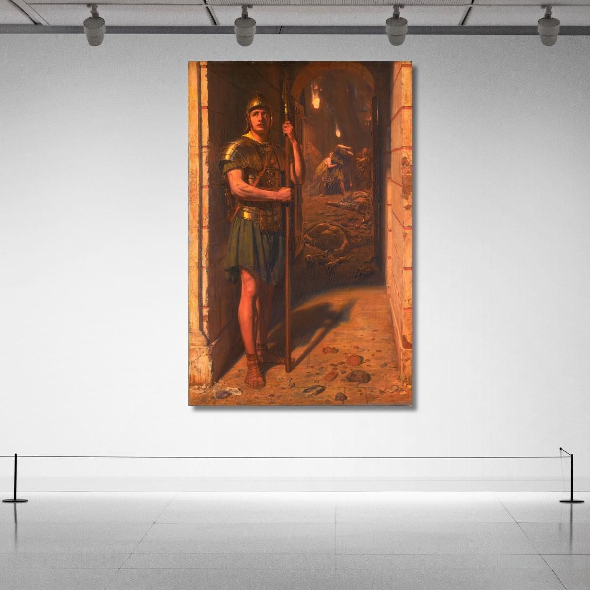 Fedele Fino Alla Morte Edward John Poynter ejp13 quadro stampa su tela