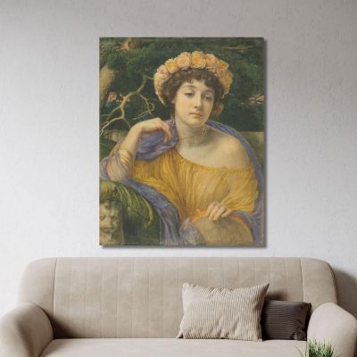 La Danzatrice Edward John Poynter, ejp23 quadro stampa su tela