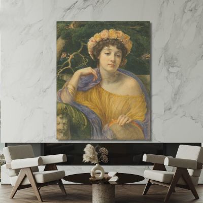 La Danzatrice Edward John Poynter ejp23 quadro stampa su tela La Danzatrice Edward John Poynter ejp23 quadro stampa su tela